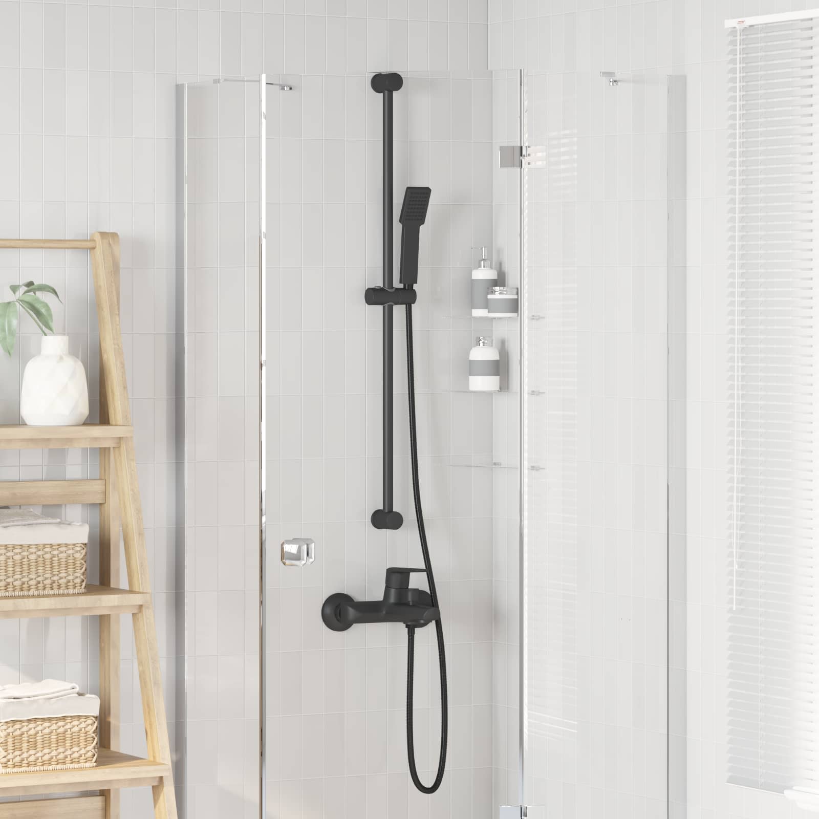 Steel Shower System Set