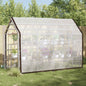 Cubierta para plantas Transparente 1 x 12 m PE