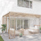 Cobertura para plantas Transparente 1 x 12 m PVC