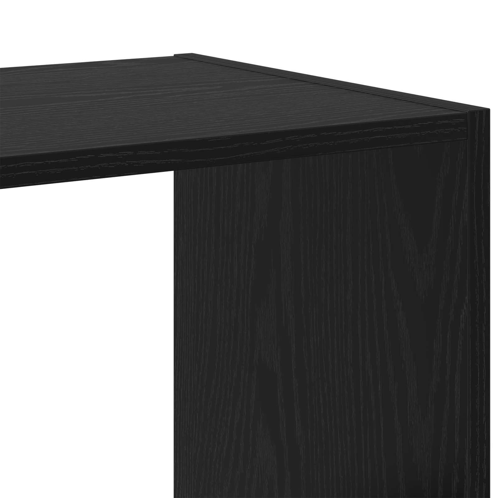 Estantería Roble Negro 102 x 32 x 102 cm