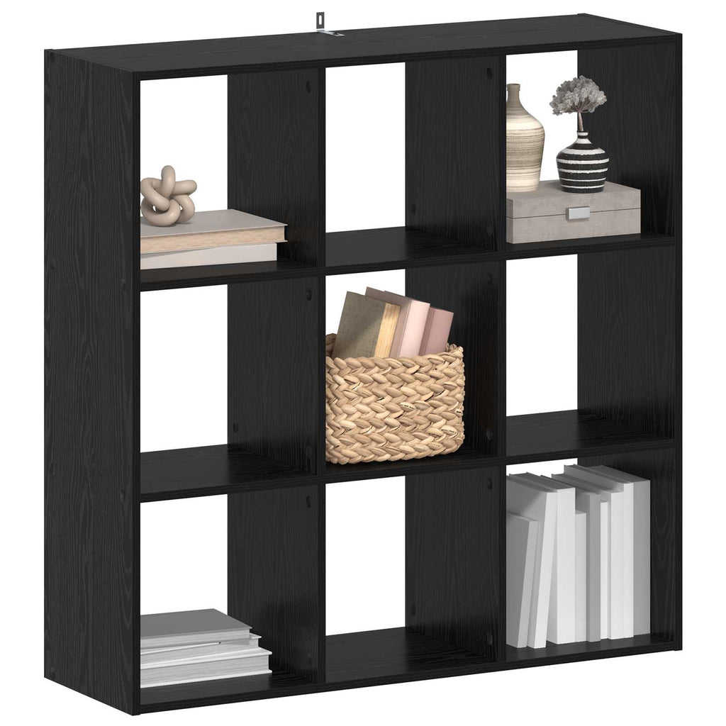 Estantería Roble Negro 102 x 32 x 102 cm