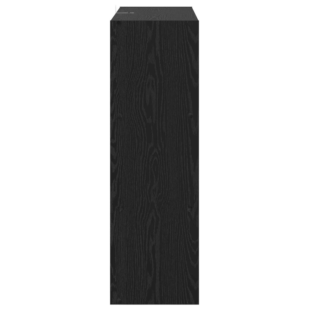 Estantería Roble Negro 102 x 32 x 102 cm