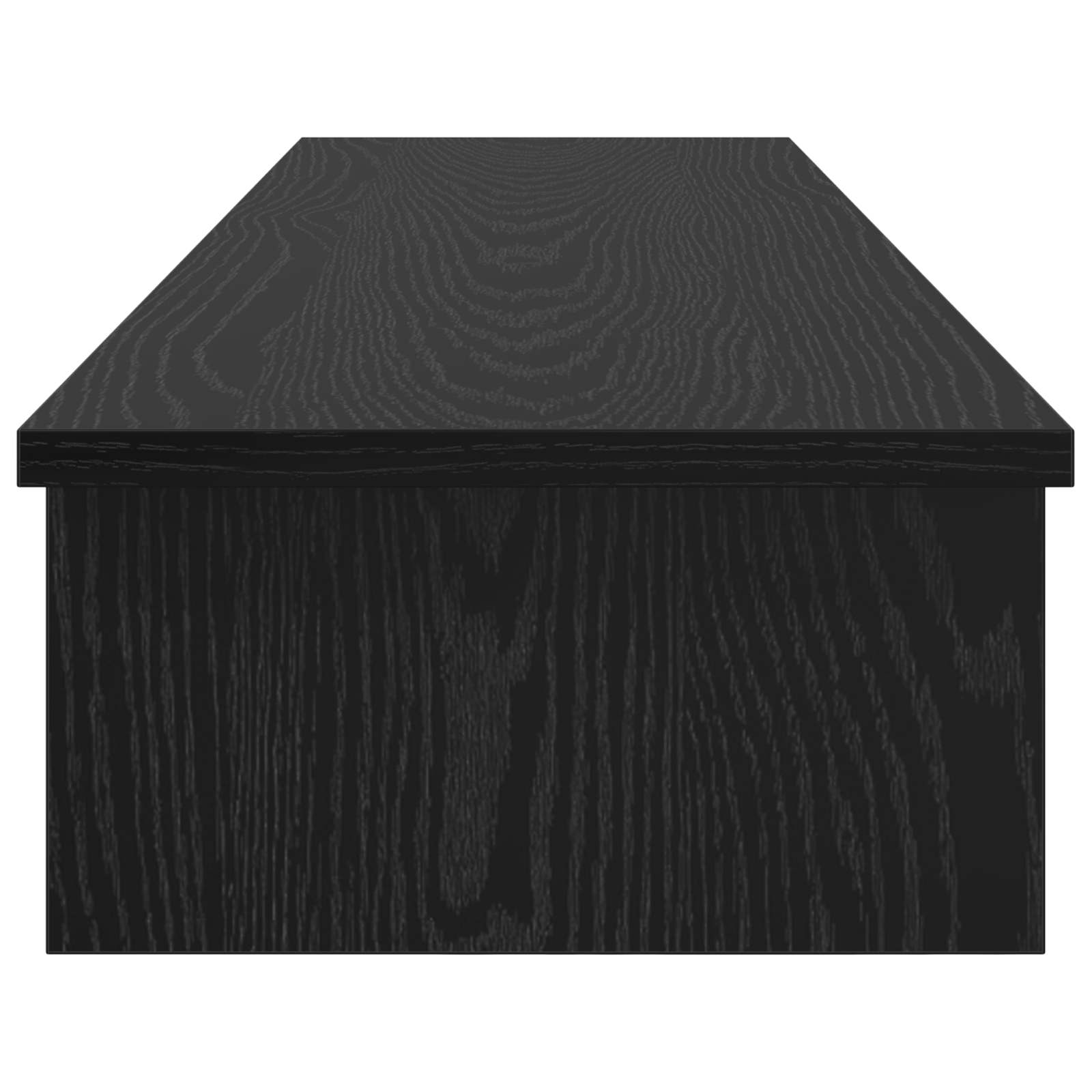 Soporte para Monitor Roble Negro 100 x 27 x 15 cm