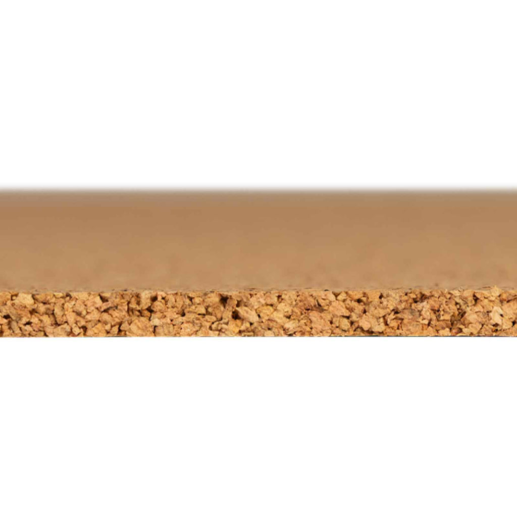 Placa de Corcho 12 pcs 100 x 50 x 0,5 cm Corcho Marrón
