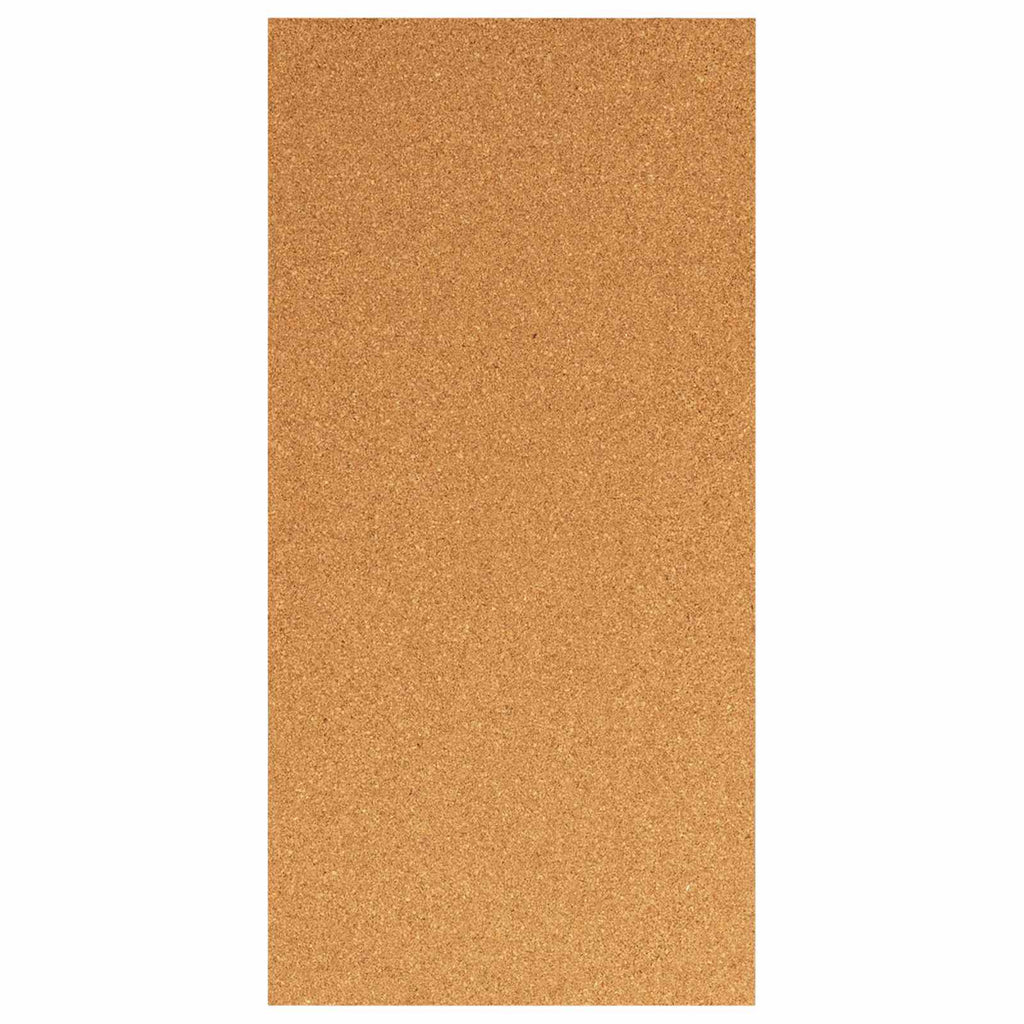 Placa de Corcho 12 pcs 100 x 50 x 0,5 cm Corcho Marrón