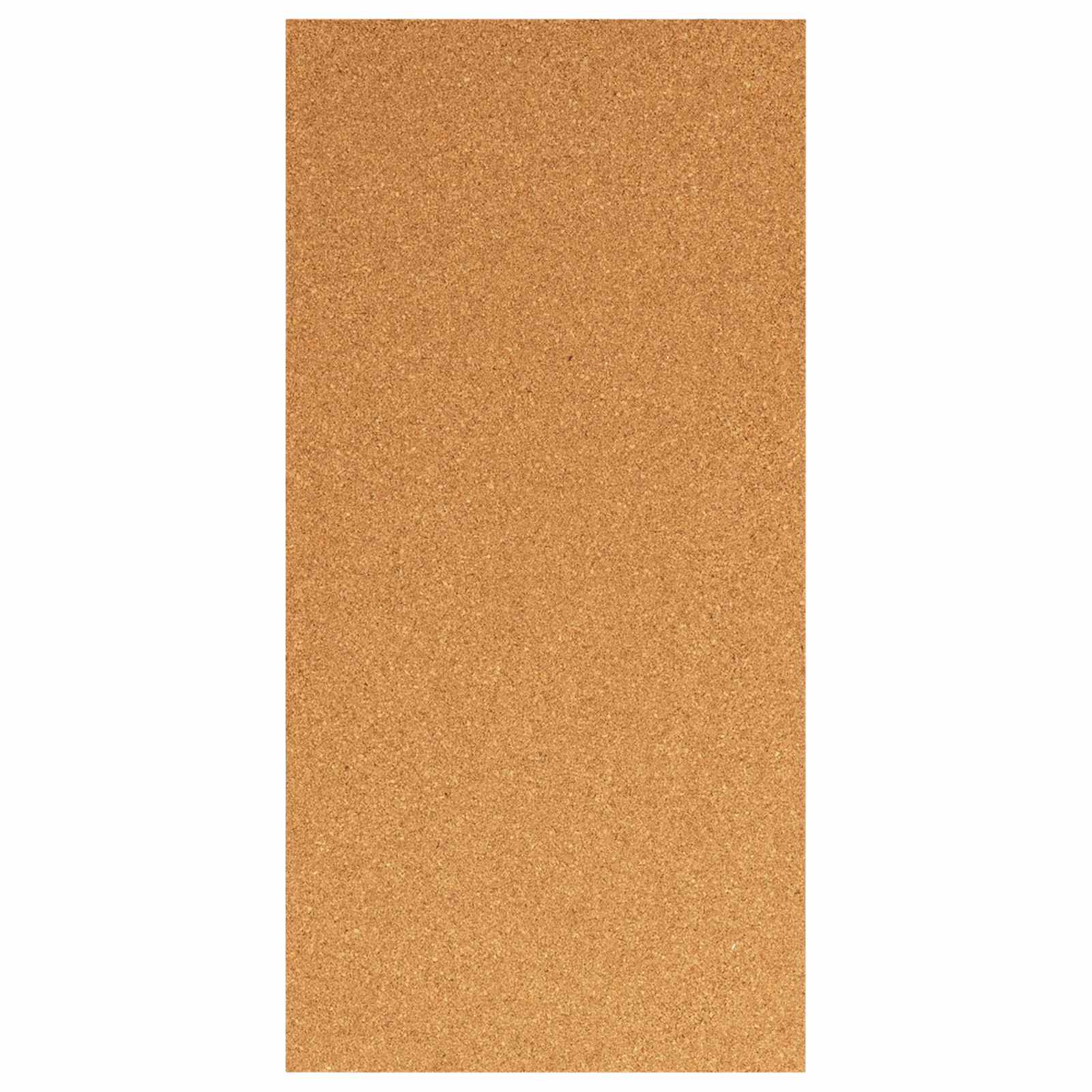 Placa de Corcho 12 pcs 100 x 50 x 0,5 cm Corcho Marrón