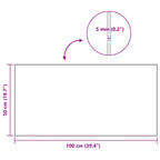 Placa de Corcho 12 pcs 100 x 50 x 0,5 cm Corcho Marrón