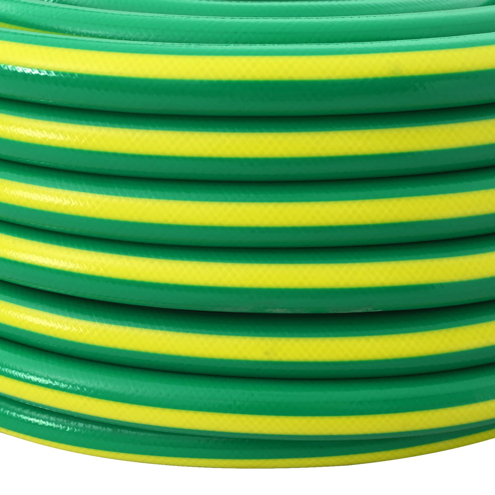 Manguera de jardín 5 capas Verde y amarillo 1 / 2'' 10 m PVC