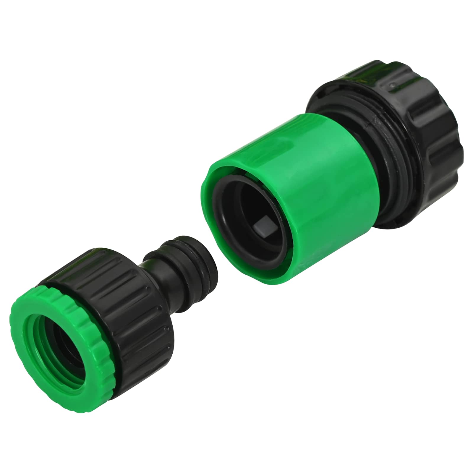 Manguera de jardín 5 capas Verde y amarillo 1 / 2'' 10 m PVC