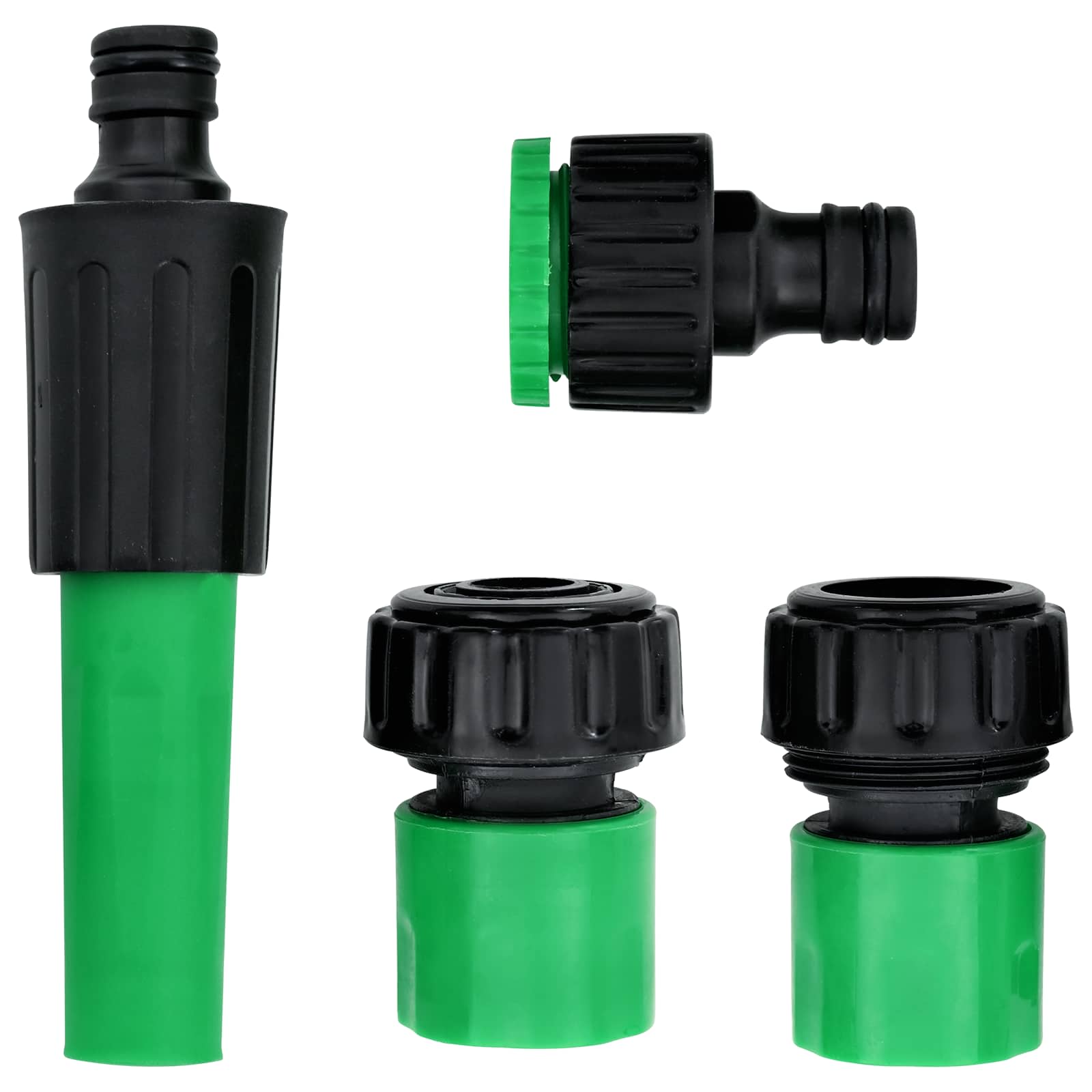 Manguera de jardín 5 capas Verde y amarillo 1 / 2'' 10 m PVC