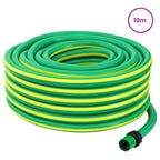 Manguera de jardín 5 capas Verde y amarillo 1 / 2'' 10 m PVC