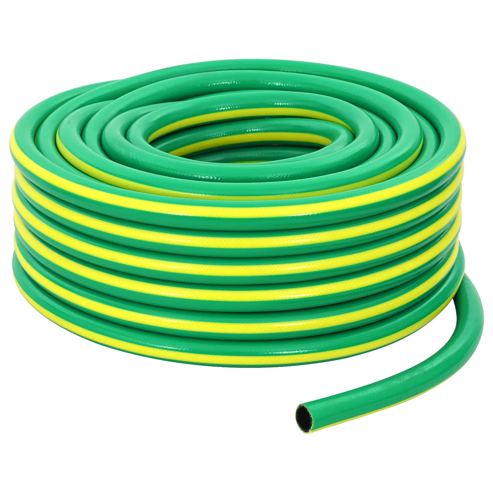 Garden hose 5-layer Green and yellow 1/2'' 10 m PVC