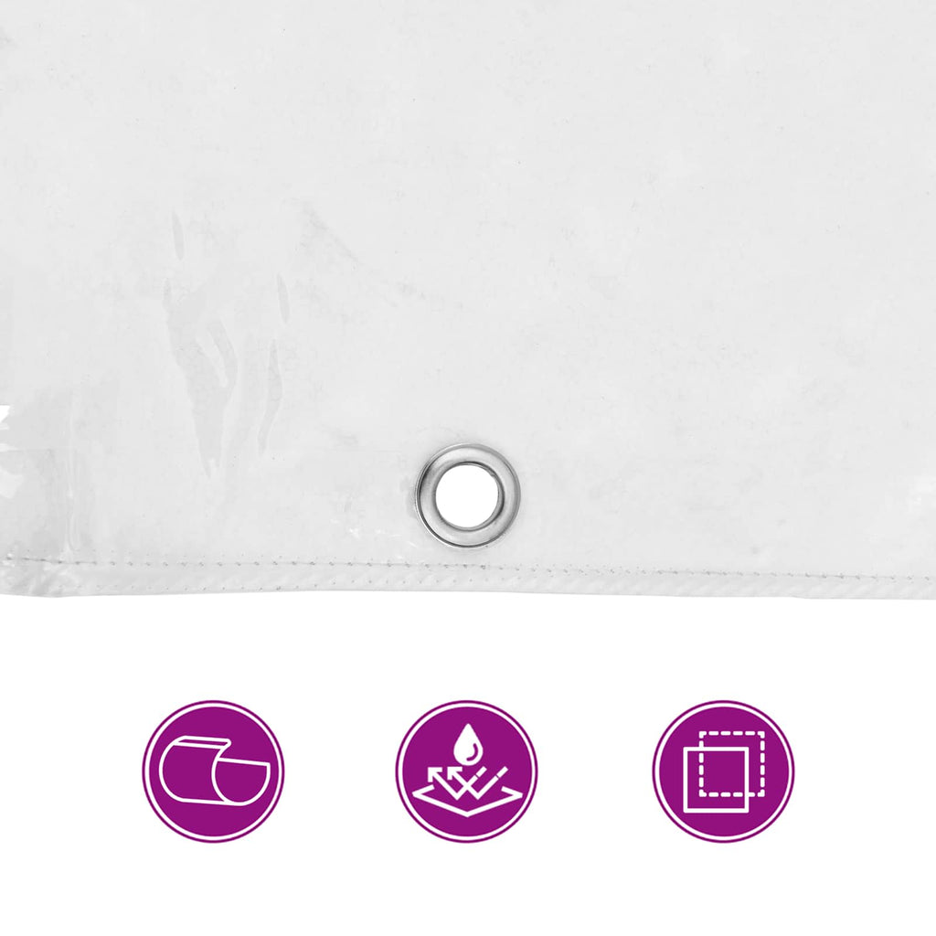 Lona 350 gsm Transparente 10 x 1,5 m PVC