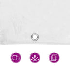 Lona 350 gsm Transparente 10 x 1,5 m PVC