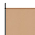 Biombo de 3 Paneles Beige 260 x 180 cm Tela
