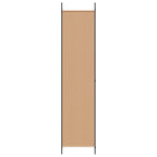 Biombo de 3 Paneles Beige 150 x 220 cm Tela
