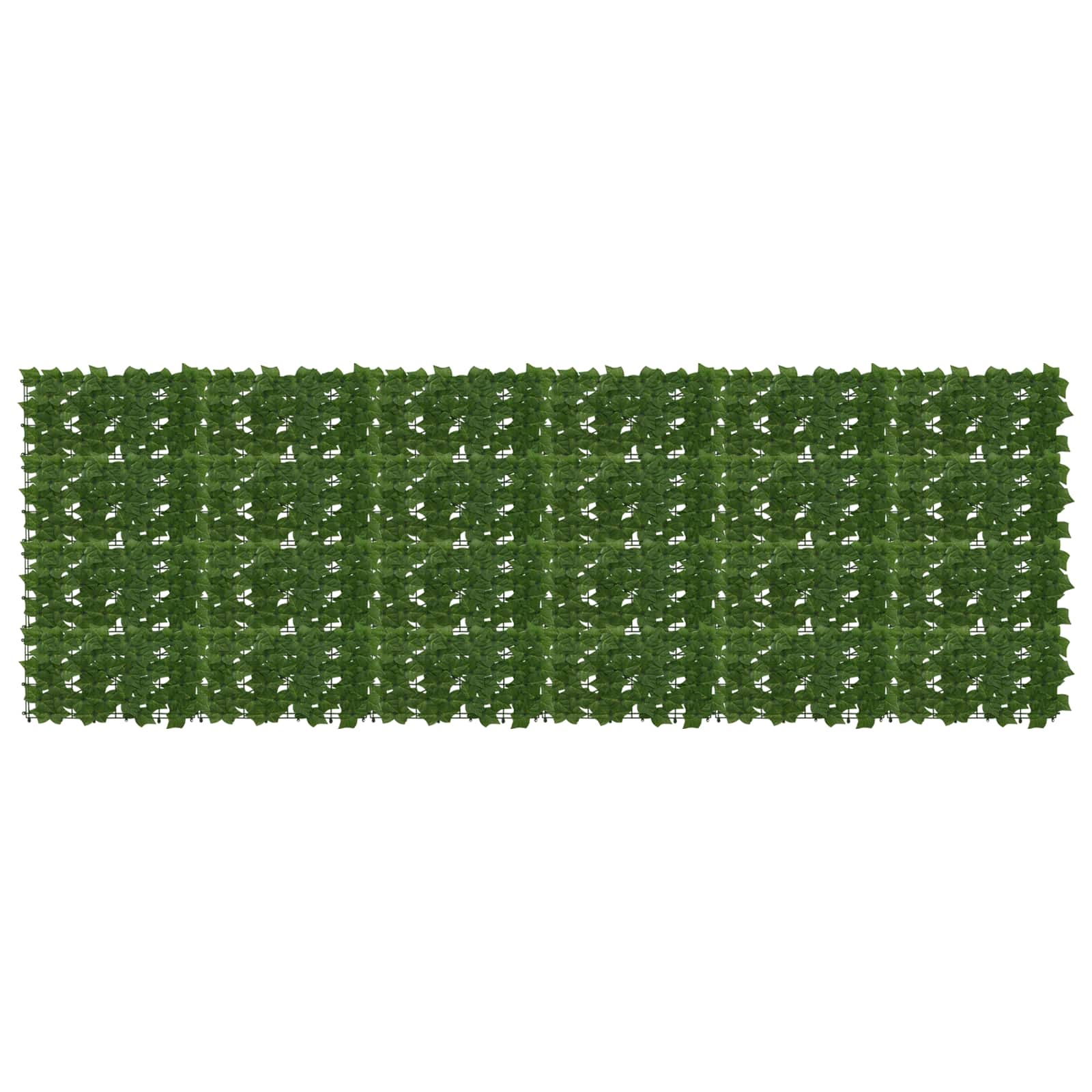 Pantalla de balcón con hojas 300 x 150 cm Polietileno y tela