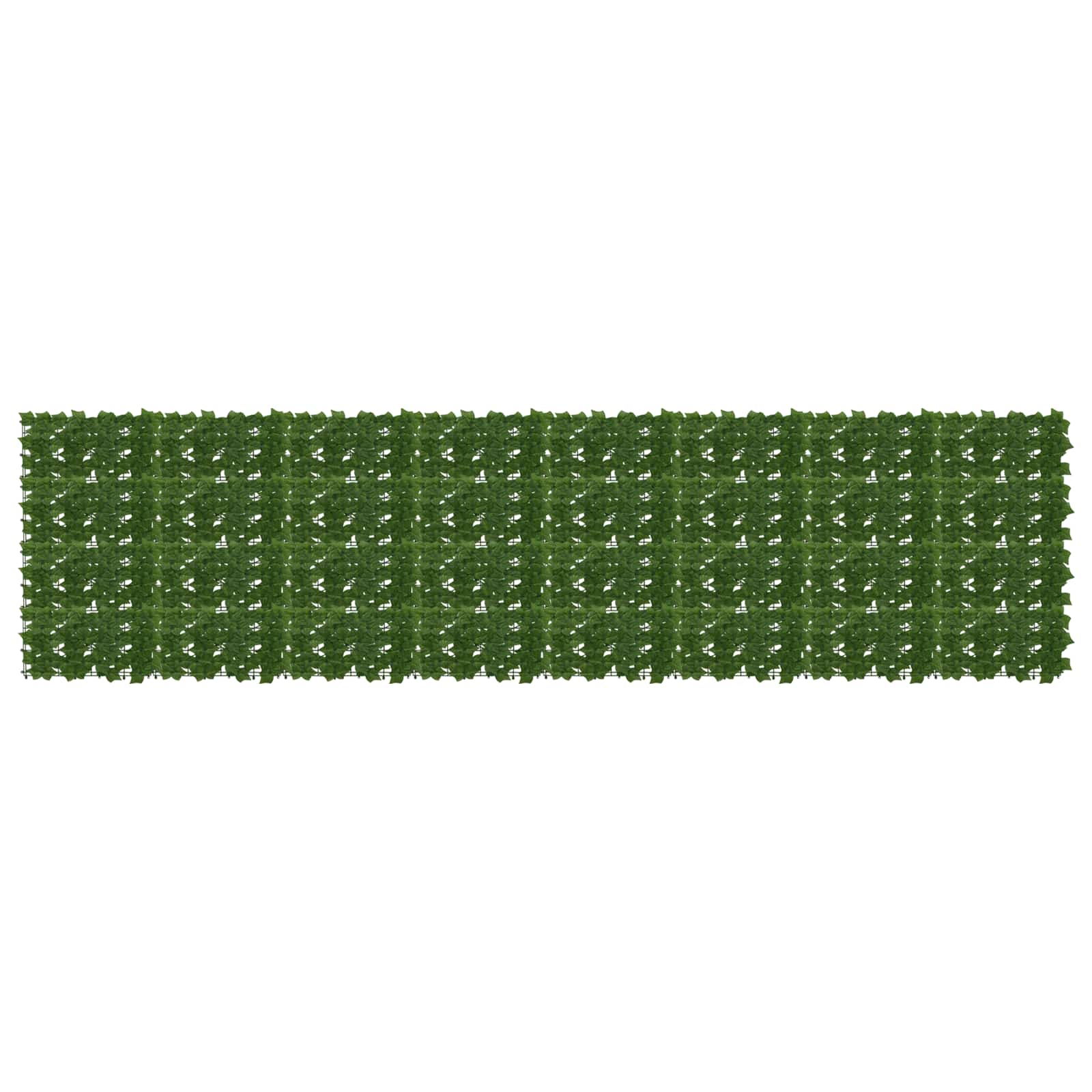 Pantalla de balcón con hojas 300 x 150 cm Polietileno y tela