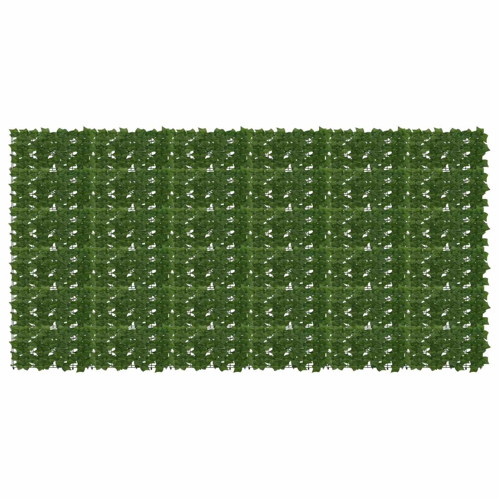 Pantalla de balcón con hojas 300 x 150 cm Polietileno y tela
