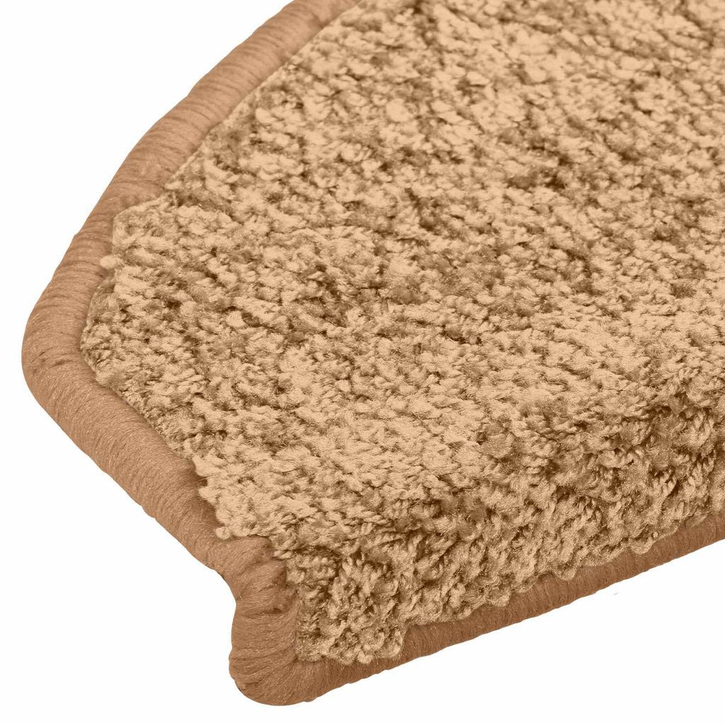 Alfombras autoadhesivas para escaleras 15 pcs Beige