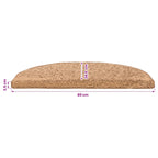 Alfombras autoadhesivas para escaleras 15 pcs Beige