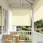 Estor enrollable protección UV Beige 100 x 140 cm Poliéster
