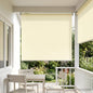 Estor enrollable protección UV Beige 100 x 140 cm Poliéster