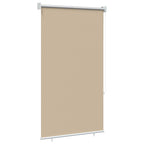 Estor enrollable protección UV Beige 100 x 140 cm Poliéster