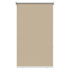 Estor enrollable protección UV Beige 100 x 140 cm Poliéster