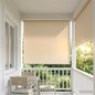 Estor enrollable protección UV Beige 100 x 140 cm Poliéster