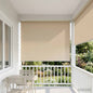 Estor enrollable protección UV Beige 100 x 140 cm Poliéster