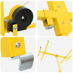 Elevador de placa de yeso Amarillo 300 x 107 x 330 cm Acero