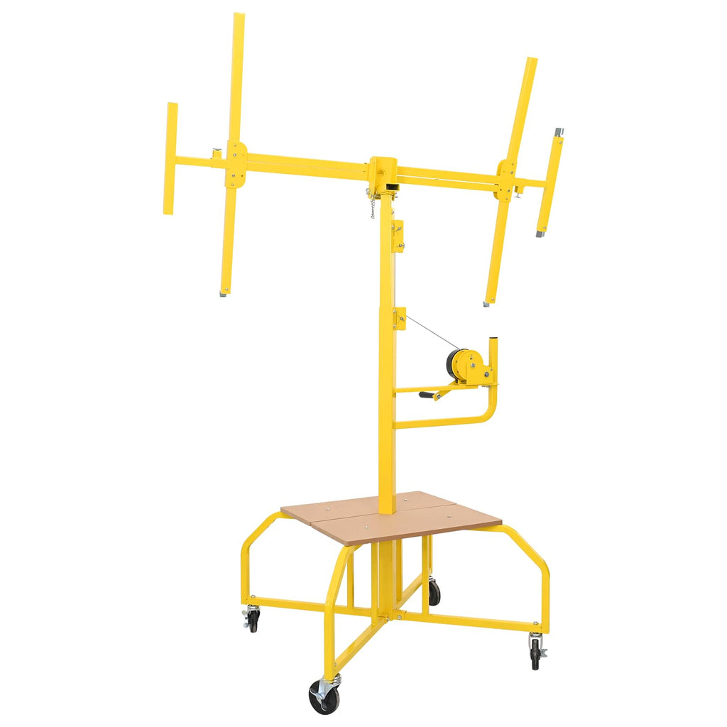 Elevador de placa de yeso Amarillo 300 x 107 x 330 cm Acero