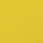Banco tapizado con respaldo Amarillo claro 110 x 60 x 76 cm