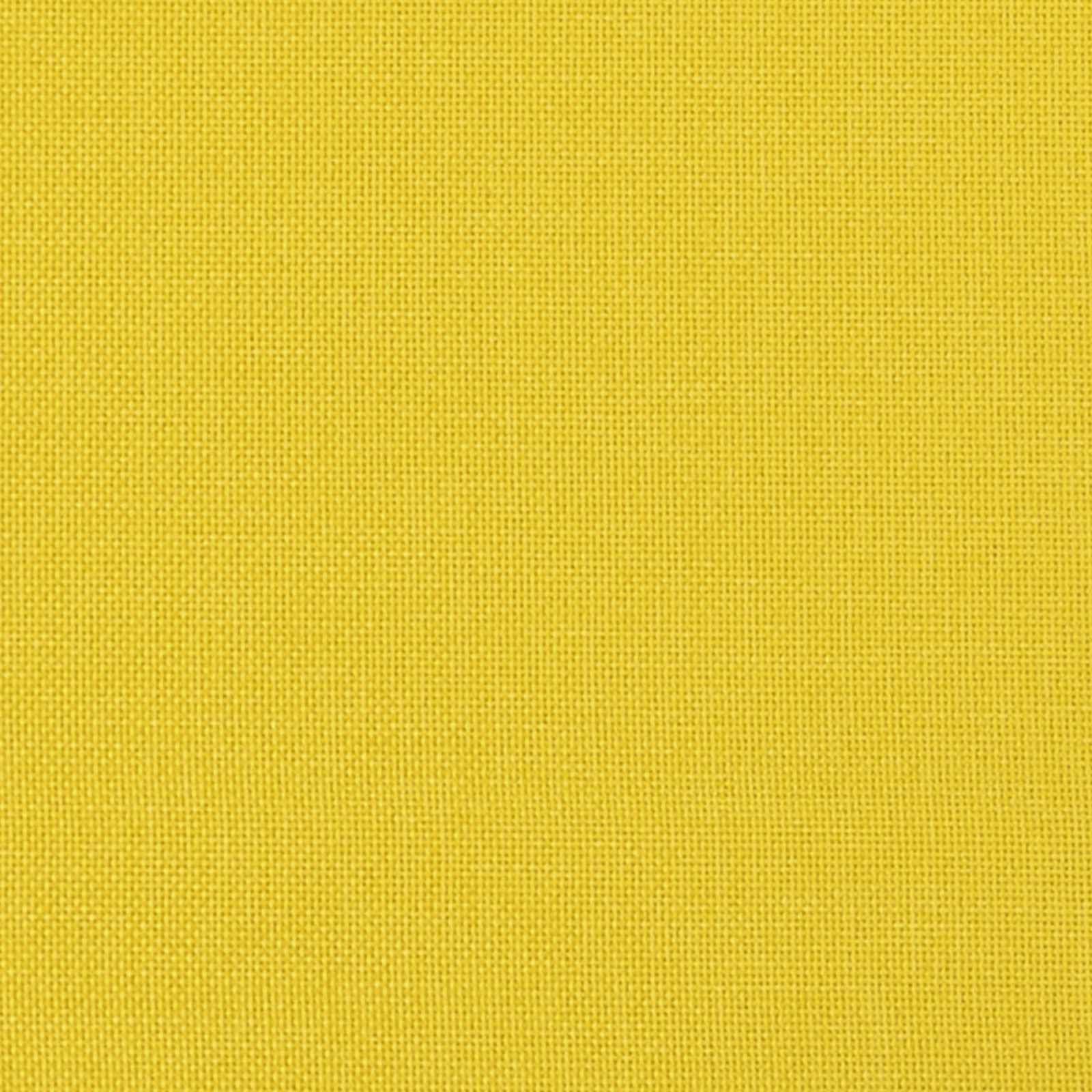 Banco tapizado con respaldo Amarillo claro 110 x 60 x 76 cm