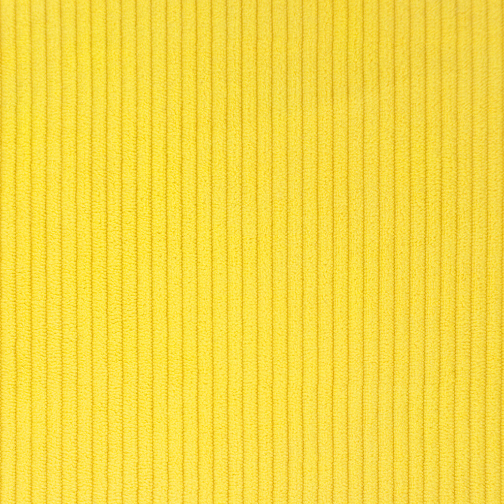 Banco tapizado con respaldo Amarillo claro 110 x 60 x 76 cm
