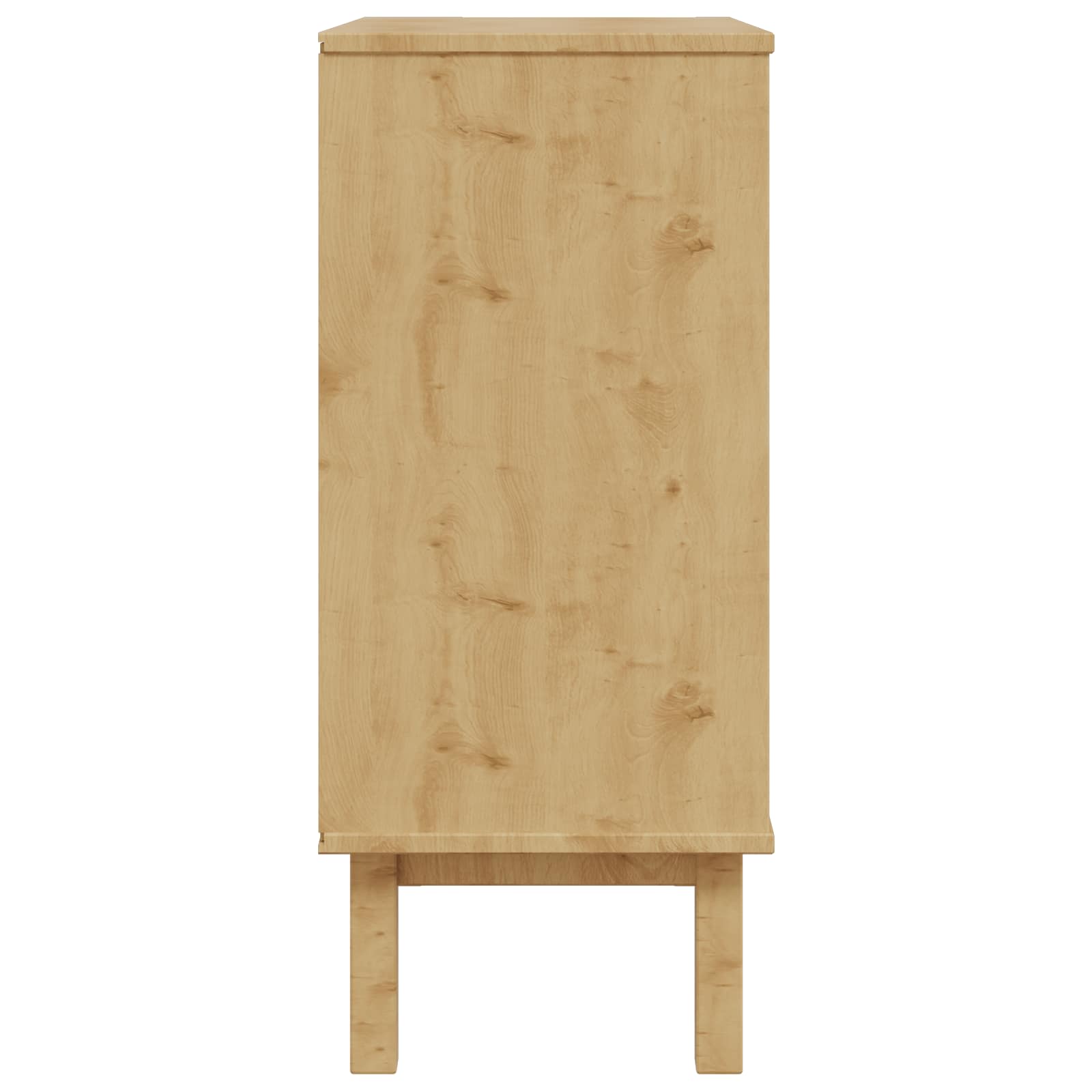 Cajonera OTTA Negro 76,5 x 39,5 x 90 cm Madera de Pino Maciza