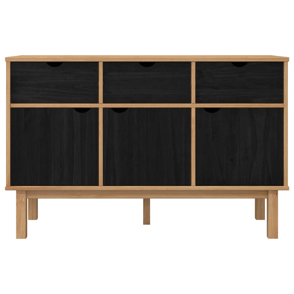 Aparador OTTA Marrón y Negro 114 x 43 x 73,5 cm