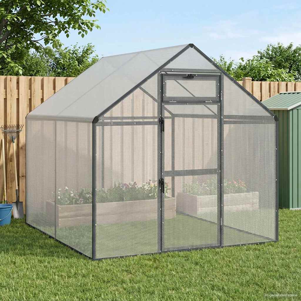 Anthracite Bird Cage 181.5 x 110.5 x 173.5 cm