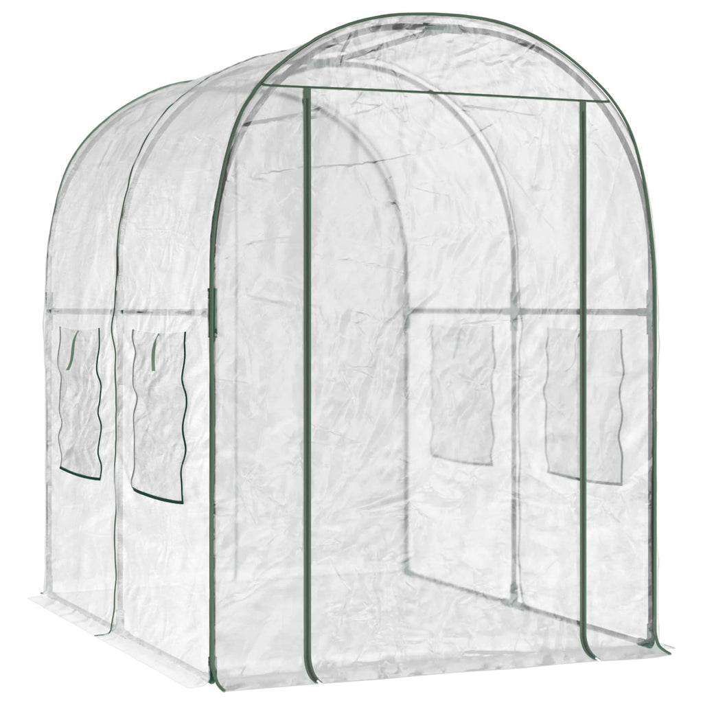 Invernadero con Estructura 160 x 200 x 192,5 cm PVC