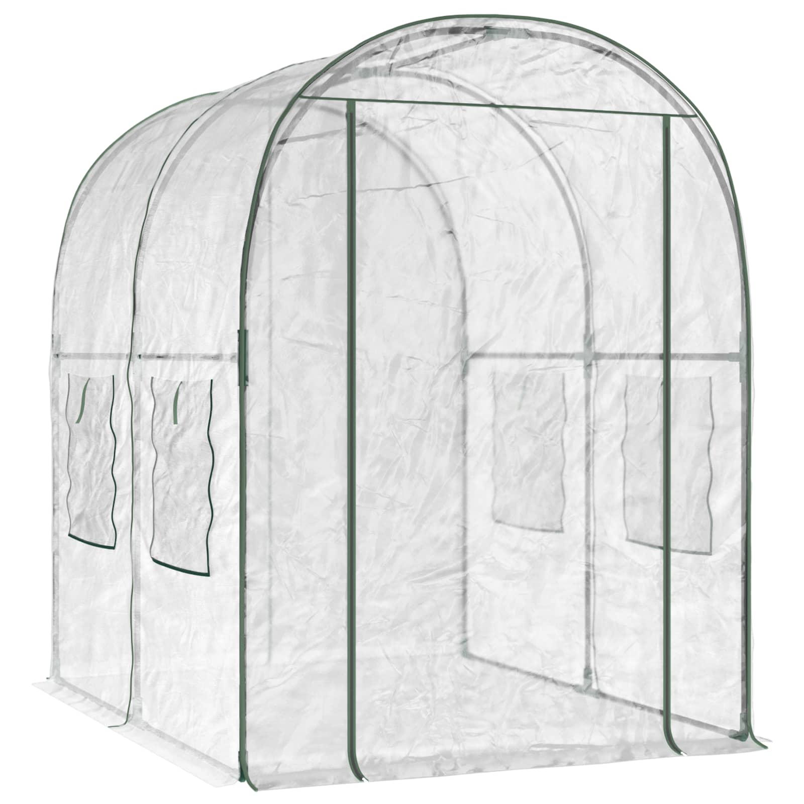 Invernadero con Estructura 160 x 200 x 192,5 cm PVC