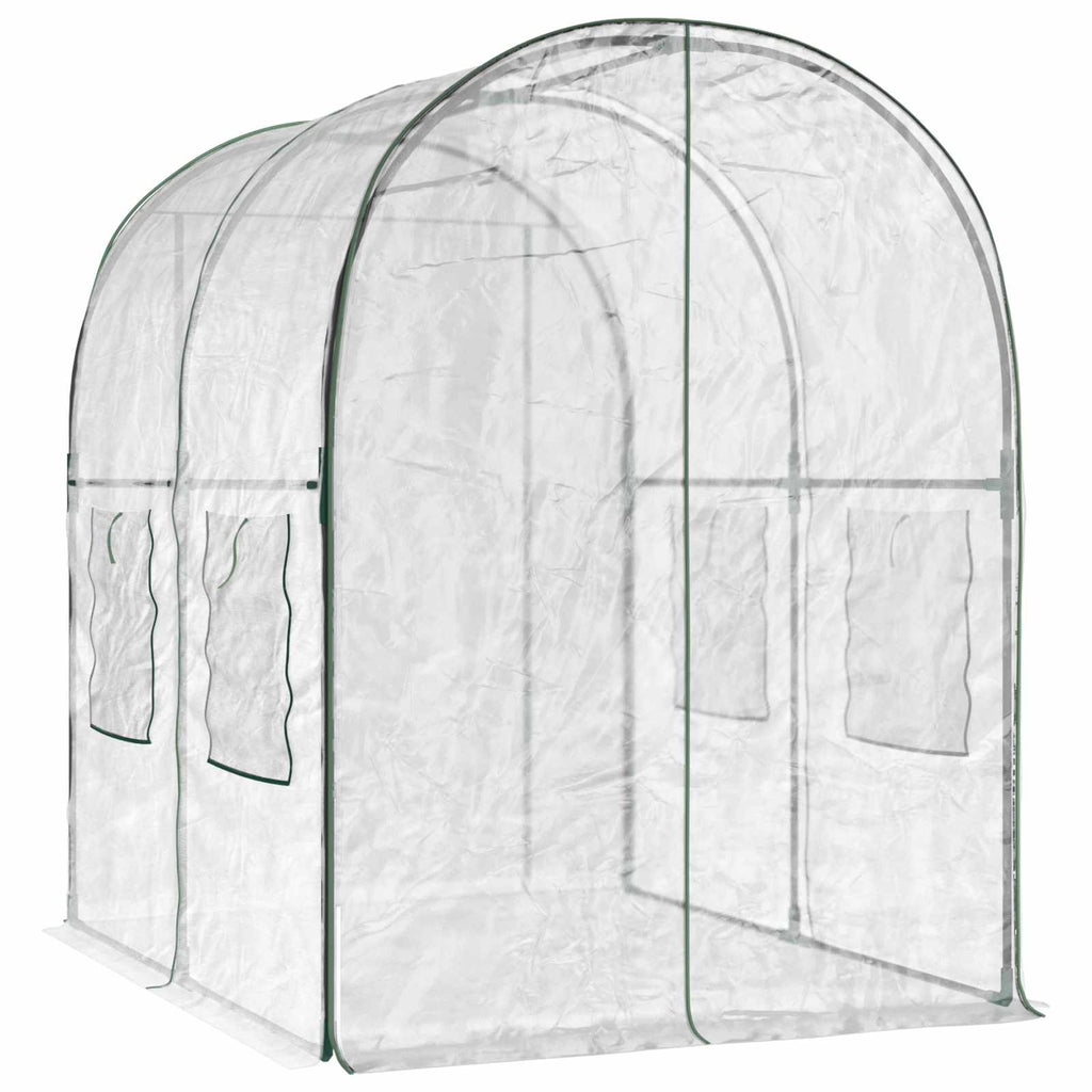 Invernadero con Estructura 160 x 200 x 192,5 cm PVC