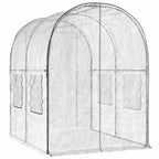 Invernadero con Estructura 160 x 200 x 192,5 cm PVC