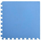 Tapete para piscina 12 pcs Azul 4,32 ㎡ Espuma EVA