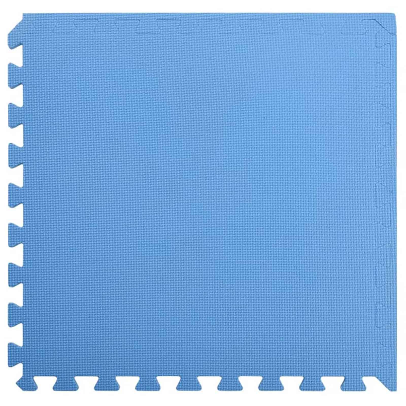 Tapete para piscina 12 pcs Azul 4,32 ㎡ Espuma EVA