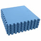 Tapete para piscina 12 pcs Azul 4,32 ㎡ Espuma EVA