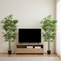 Árbol de Bambú Artificial 2 pcs Verde 45 x 18 x 175 cm