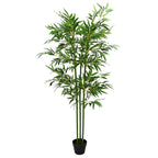 Árbol de Bambú Artificial 2 pcs Verde 45 x 18 x 175 cm