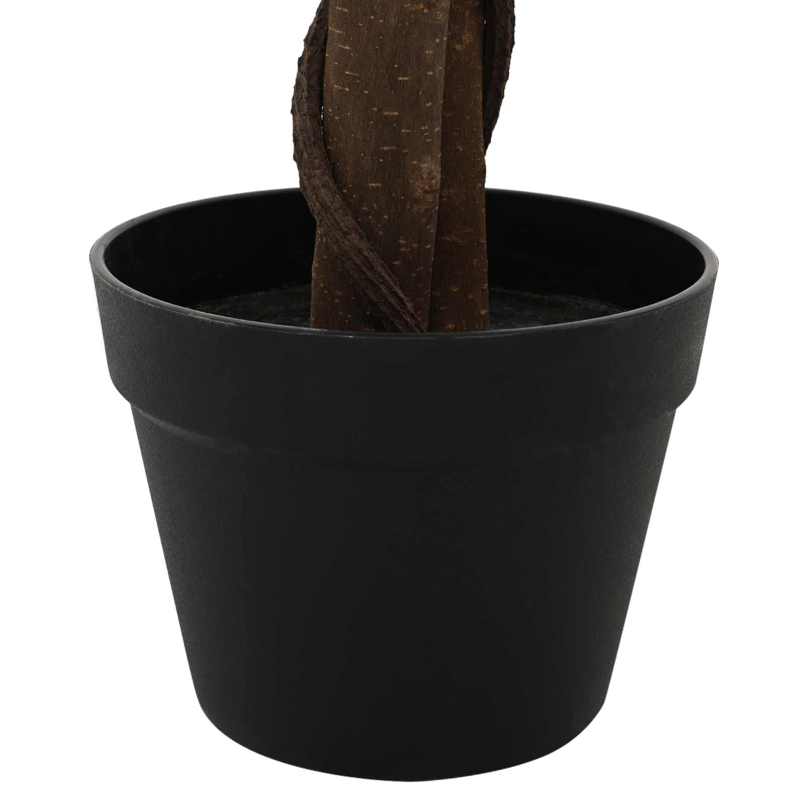Planta Ficus Artificial Verde 85 x 18 x 160 cm Tela y madera