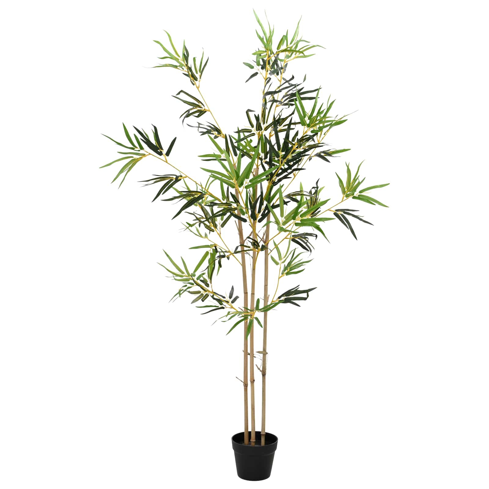 Árbol de Bambú Artificial Verde 55 x 16 x 150 cm Tela y Bambú
